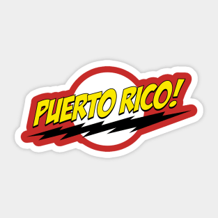 Puerto Rico! Sticker